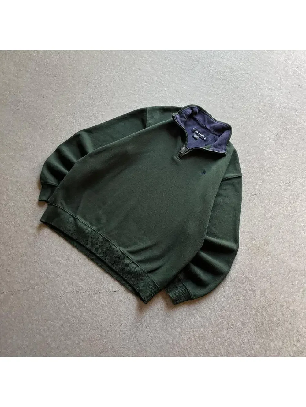 Vintage Y2K U.S. Polo Assn. Quarter Zip Sweatshirt